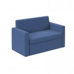 Melody double seater fabric sofa in Cobalt Blue MEL50002-CB