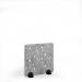Moon Acoustic Floor Standing Black Metal Base Legs 1200w 1200h - Dark Silver Grey MFSC1200-K-MF-DG