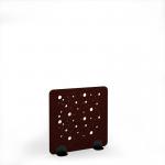 Moon Acoustic Floor Standing Black Metal Base Legs 1200w 1200h - Maroon MFSC1200-K-MF-MA