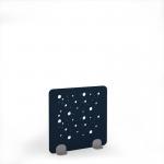 Moon Acoustic Floor Standing Silver Metal Base Legs 1200w 1200h - Dark Blue MFSC1200-S-MF-BD