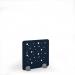 Moon Acoustic Floor Standing Silver Metal Base Legs 1200w 1200h - Dark Blue MFSC1200-S-MF-BD