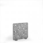 Moon Acoustic Floor Standing Silver Metal Base Legs 1200w 1200h - Dark Silver Grey MFSC1200-S-MF-DG