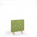 Moon Acoustic Floor Standing Screen Wooden Legs 1200w 1200h - Fruit Green MFSC1200-WF-FG