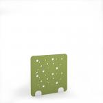 Moon Acoustic Floor Standing White Metal Base Legs 1200w 1200h - Fruit Green MFSC1200-WH-MF-FG