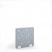 Moon Acoustic Floor Standing White Metal Base Legs 1200w 1200h - Light Grey MFSC1200-WH-MF-LG