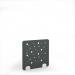 Moon Acoustic Floor Standing White Metal Base Legs 1200w 1200h - Moonlight Grey MFSC1200-WH-MF-MG
