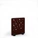 Moon Acoustic Floor Standing Black Metal Base Legs 1200w 1400h - Maroon MFSC1400-K-MF-MA