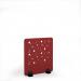 Moon Acoustic Floor Standing Black Metal Base Legs 1200w 1400h - Pure Red MFSC1400-K-MF-PR