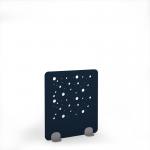Moon Acoustic Floor Standing Silver Metal Base Legs 1200w 1400h - Dark Blue MFSC1400-S-MF-BD
