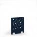 Moon Acoustic Floor Standing White Metal Base Legs 1200w 1400h - Dark Blue MFSC1400-WH-MF-BD