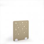 Moon Acoustic Floor Standing White Metal Base Legs 1200w 1400h - Dark Camel MFSC1400-WH-MF-DC