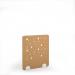 Moon Acoustic Floor Standing White Metal Base Legs 1200w 1400h - Longan Yellow MFSC1400-WH-MF-LY