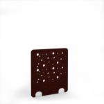 Moon Acoustic Floor Standing White Metal Base Legs 1200w 1400h - Maroon MFSC1400-WH-MF-MA