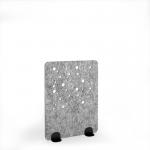 Moon Acoustic Floor Standing Black Metal Base Legs 1200w 1600h - Dark Silver Grey MFSC1600-K-MF-DG