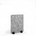 Moon Acoustic Floor Standing Black Metal Base Legs 1200w 1600h - Dark Silver Grey MFSC1600-K-MF-DG