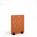 Moon Acoustic Floor Standing Black Metal Base Legs 1200w 1600h - Tangerine MFSC1600-K-MF-TA
