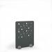 Moon Acoustic Floor Standing Silver Metal Base Legs 1200w 1600h - Moonlight Grey MFSC1600-S-MF-MG