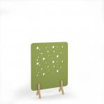 Moon Acoustic Floor Standing Screen Wooden Legs 1200w 1600h - Fruit Green MFSC1600-WF-FG