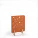 Moon Acoustic Floor Standing Screen Wooden Legs 1200w 1600h - Tangerine MFSC1600-WF-TA