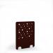 Moon Acoustic Floor Standing White Metal Base Legs 1200w 1600h - Maroon MFSC1600-WH-MF-MA