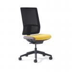 Miku mesh task chair with integrated seat slide, back height adjustment and synchronised mechanism - made to order MKM10