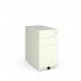 Bisley slimline steel pedestal 300mm wide - white MMPN-WH