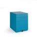 Bisley wide steel pedestal 420mm wide - blue MMPW-BL