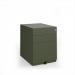 Bisley wide steel pedestal 420mm wide - olive green MMPW-OG