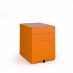 Bisley wide steel pedestal 420mm wide - orange MMPW-OR