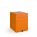 Bisley wide steel pedestal 420mm wide - orange MMPW-OR