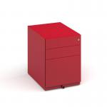 Bisley wide steel pedestal 420mm wide - red MMPW-R