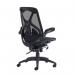 Napier high mesh back operator chair with mesh seat - black NAP300T1