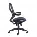 Napier high mesh back operator chair with mesh seat - black NAP300T1