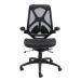 Napier high mesh back operator chair with mesh seat - black NAP300T1