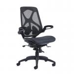 Napier high mesh back operator chair with mesh seat - black NAP300T1