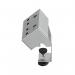 Desktop Power Module 2x 240v UK Sockets Silver Grey NEB1-G