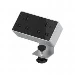 Desktop Power Module 2x 240v UK Sockets Silver Black NEB1-K