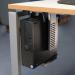 Neon under desk CPU holder - silver NECPU-S