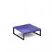 Nera square coffee table 700mm x 700mm with black frame NERA-S-TABLE-K