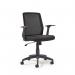 Nina mesh task chair in black NIN300T1-K