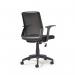 Nina mesh task chair in black NIN300T1-K