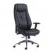 Odessa high back executive chair - black faux leather ODE300T1