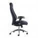 Odessa high back executive chair - black faux leather ODE300T1