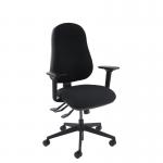 Ortho Pro 500 orthopaedic chair with upholstered seat and back with fully adjustable arms OP501