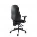 Ortho Pro 500 orthopaedic chair with upholstered seat and back with fully adjustable arms OP501