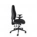 Ortho Pro 500 orthopaedic chair with upholstered seat and back with fully adjustable arms OP501