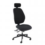 Ortho Pro 600 orthopaedic chair with head rest, upholstered seat and back OPH600