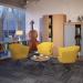 Otis single seater tub chair with 4 star swivel base - lifetime yellow OTIS01-LY