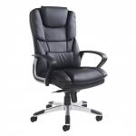 Palermo high back executive chair - black faux leather PAL300K2