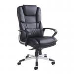 Palermo high back executive chair - black faux leather PAL300K2